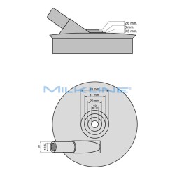 TRANSPARENT PART FOR LID ML F10