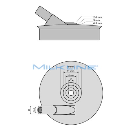 TRANSPARENT PART FOR LID ML F10