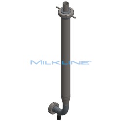 S/S MILK FILTER WITH ELBOW AND SPRING ML 620