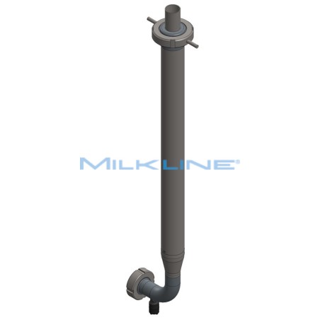 S/S MILK FILTER WITH ELBOW AND SPRING ML 620