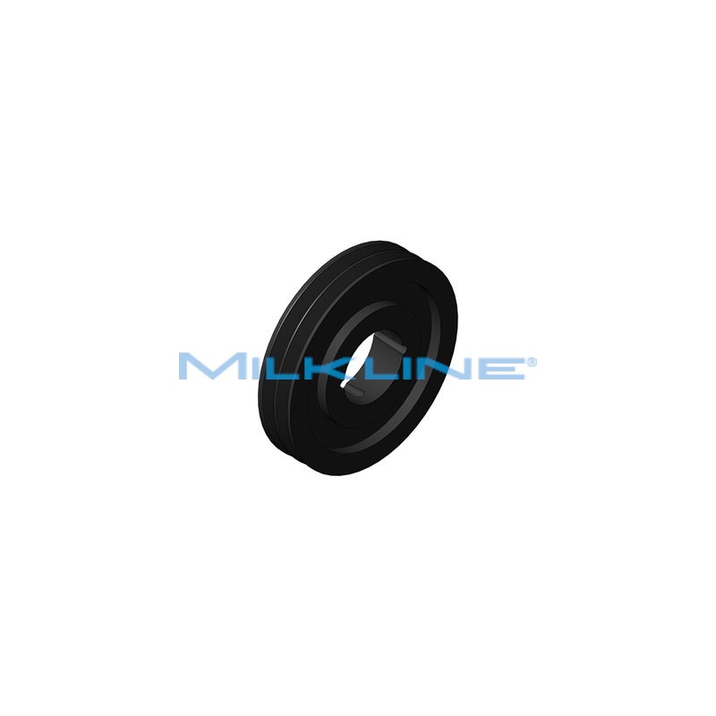 2 RACE PULLEY D.180 FOR CONICAL BUSHING