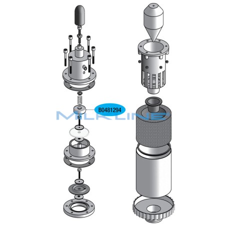 DISK FOR NOZZLE FOR LINEAR