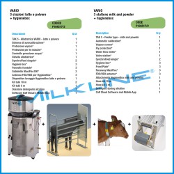 VARIO 3 STATIONS MILK AND POWDER + HYGIENE BOX