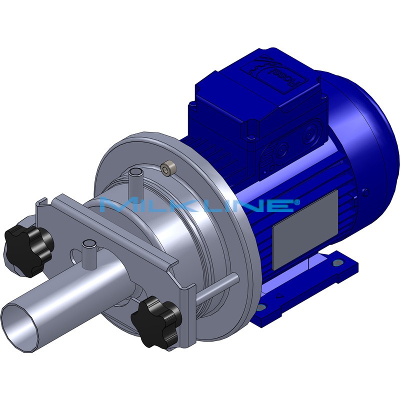 MILK PUMP ML KW1,5 230/400V LEFT WITH WASHING NIPPLE