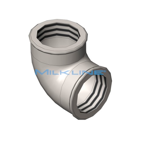 GALVANIZED ELBOW FF 3/4"