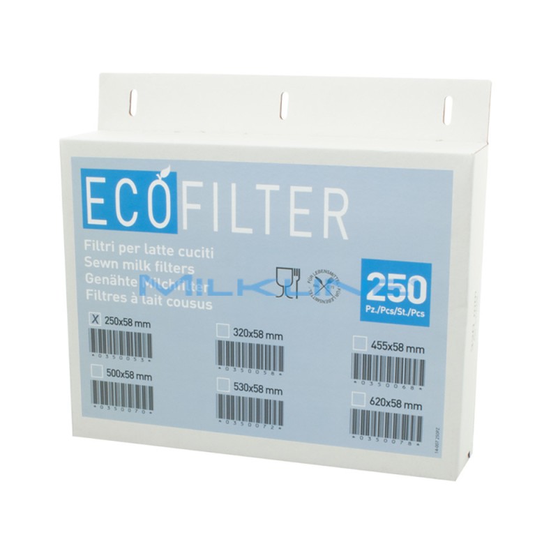 SET 250 ECOFILTER CUCITI 250X58