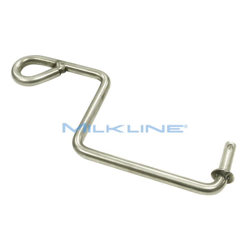 SHAPED ARM FOR TUBE SUPPORT