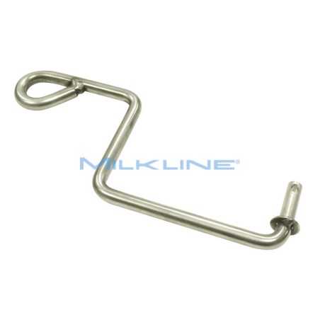 SHAPED ARM FOR TUBE SUPPORT