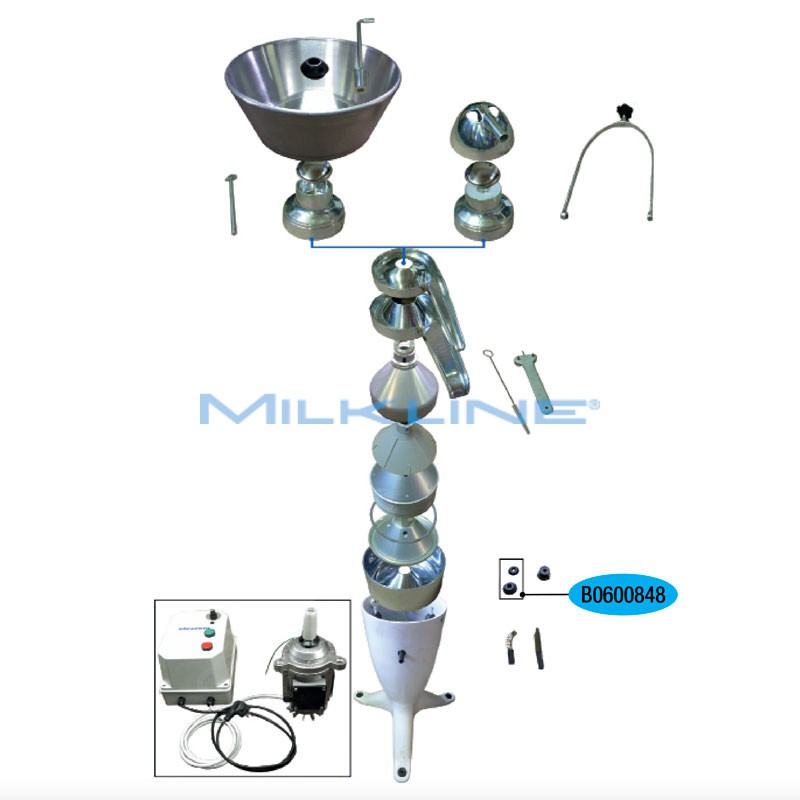 KIT 3+3 GUARNIZ.SUPP.MOTORE ELECREM 5+7