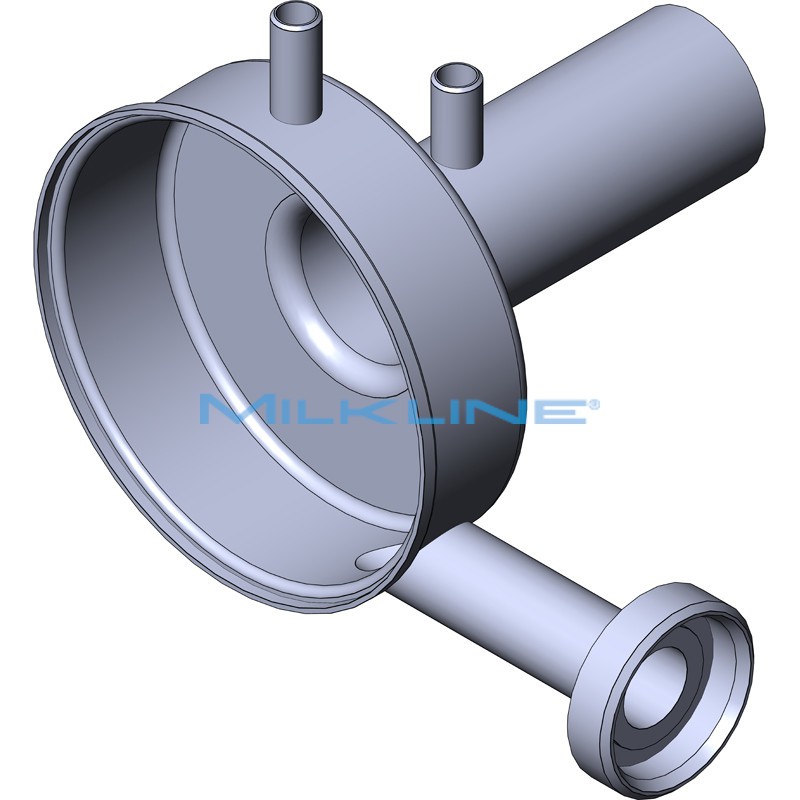 CORPO INOX SX P.LATTE ML KW1,5 TUB LAV