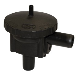 SHUT-OFF MEMBRANE VALVE - BLACK