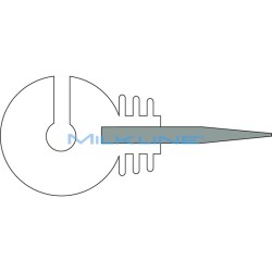 SET 25 ISOL L.AD ANELLO X BANDA 10MM STD