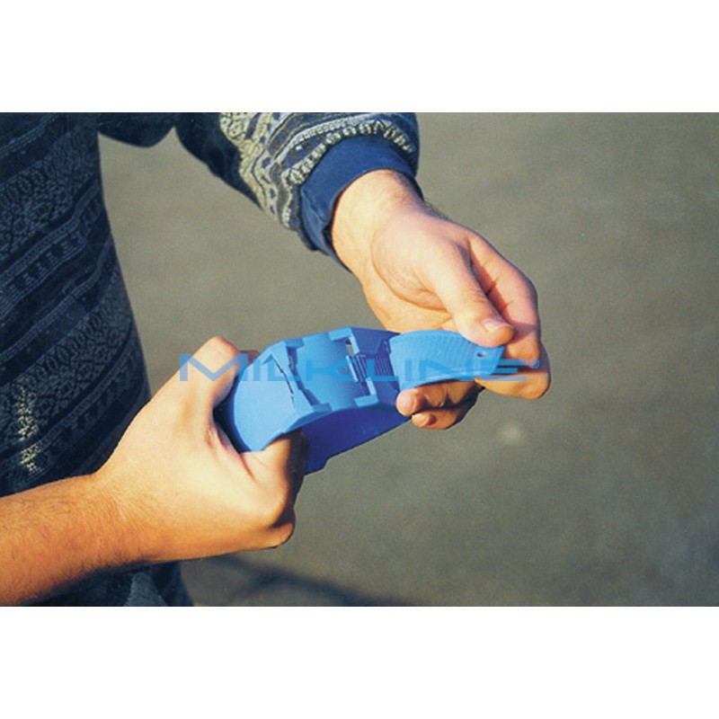 SET 10 WRISTBAND BLUE RICON