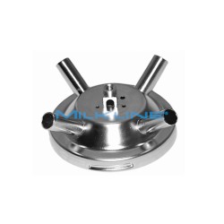 PARTE INOX 450/T15/PAR X MILPRO 45 GRADI