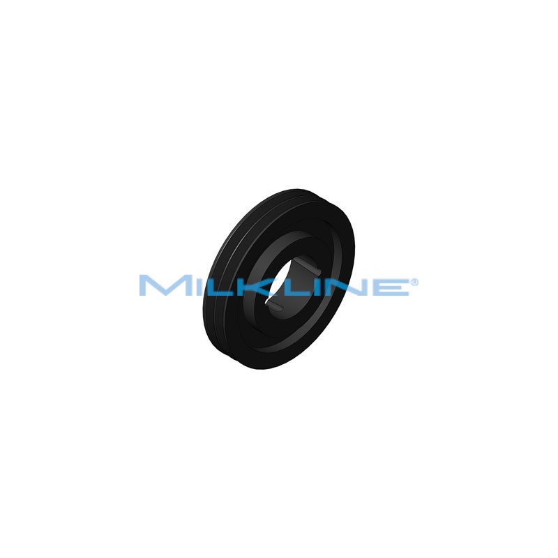 2 RACE PULLEY D.200 FOR CONICAL BUSHING