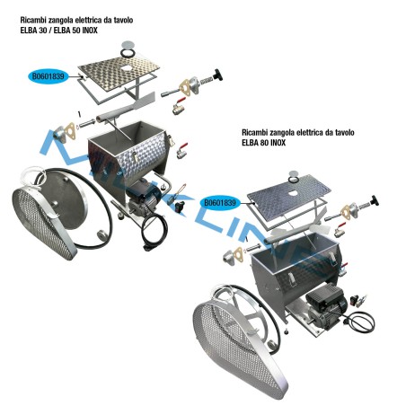 LID MAGNET FOR ELBA30/50/80 S/S