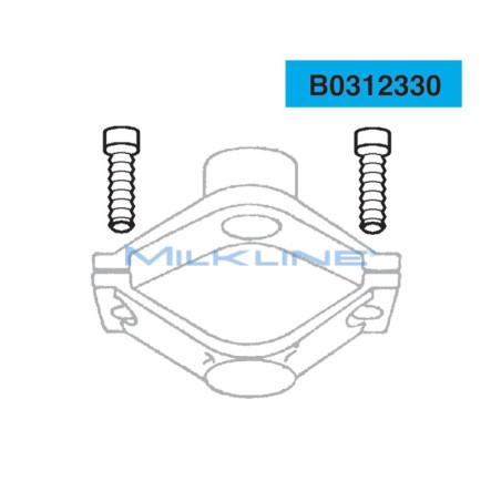 VITE TC PER FISSATUBO NYLON
