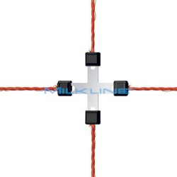 SET 5 CONN.CROCE ZN LITZCLIP X FILI FINO A 3MM