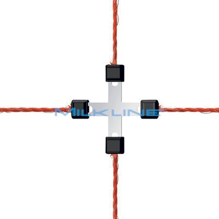 SET 5 CONN.CROCE ZN LITZCLIP X FILI FINO A 3MM