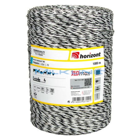 FILO TURBOMAX W6 TLD BIANCO/NERO MT1000 - 6F