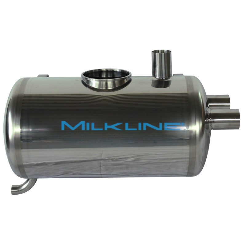 S/S RECEIVING JAR LT.100 HORIZ E2X76SX U40DX