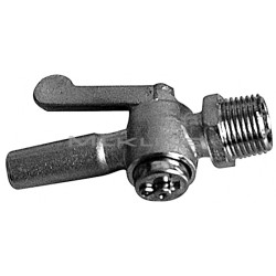 THREATED STRAIGHT VACUUM COCK 1/2"