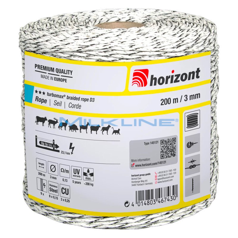 CORDA INTRECCIATA TURBOMAX D3 MT200 - 9F