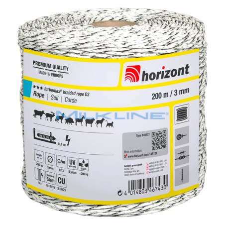 CORDA INTRECCIATA TURBOMAX D3 MT200 - 9F