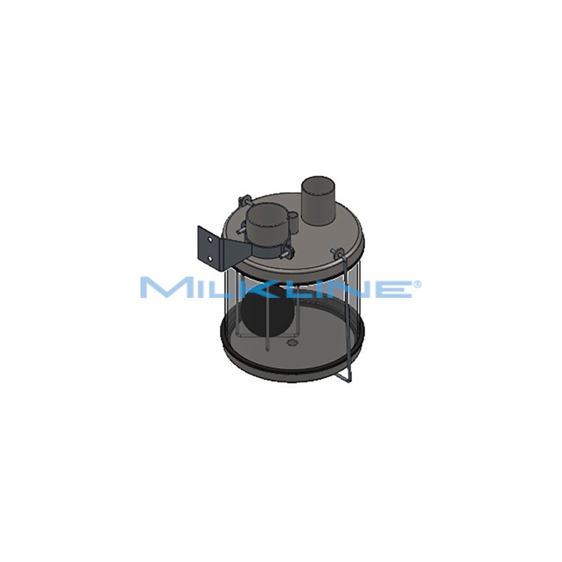 S/S SANITARY TRAP L5 ML 50/63