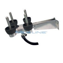 STAZIONE LAV.INOX PIEGH.CON UGELLI INOX COMP