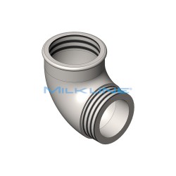 GALVANIZED ELBOW MF 2"1/2"