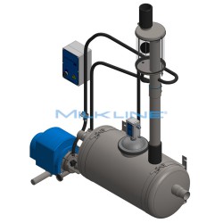 COMPL. RECEIV. UNIT ML HORIZ 100I76/63+PC1,5KW 230/400V LEFT