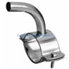 S/S 90° HOR MILK INLET - CLAMP T63 F20/22
