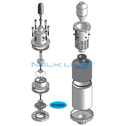 LOWER DIAPHRAGM WITH VACUREX NOZZLE WF