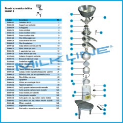 SCREMATRICE ELETTRICA ELECREM3+KIT RIC.