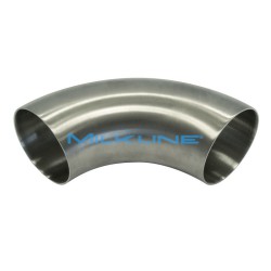CURVA INOX 45° TRI-CLAMP D.3"-76