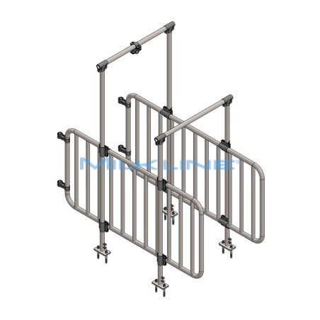 SIDE FRAME FEEDING STATION - DOUBLE GALV.