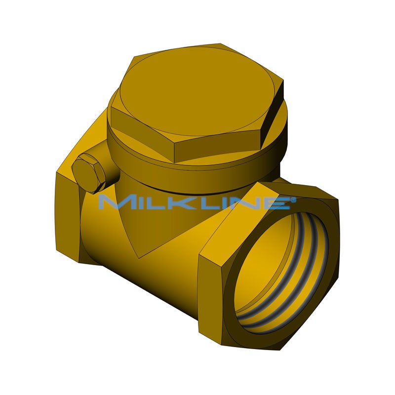 BRASS NON RETURN VALVE 1"1/2R