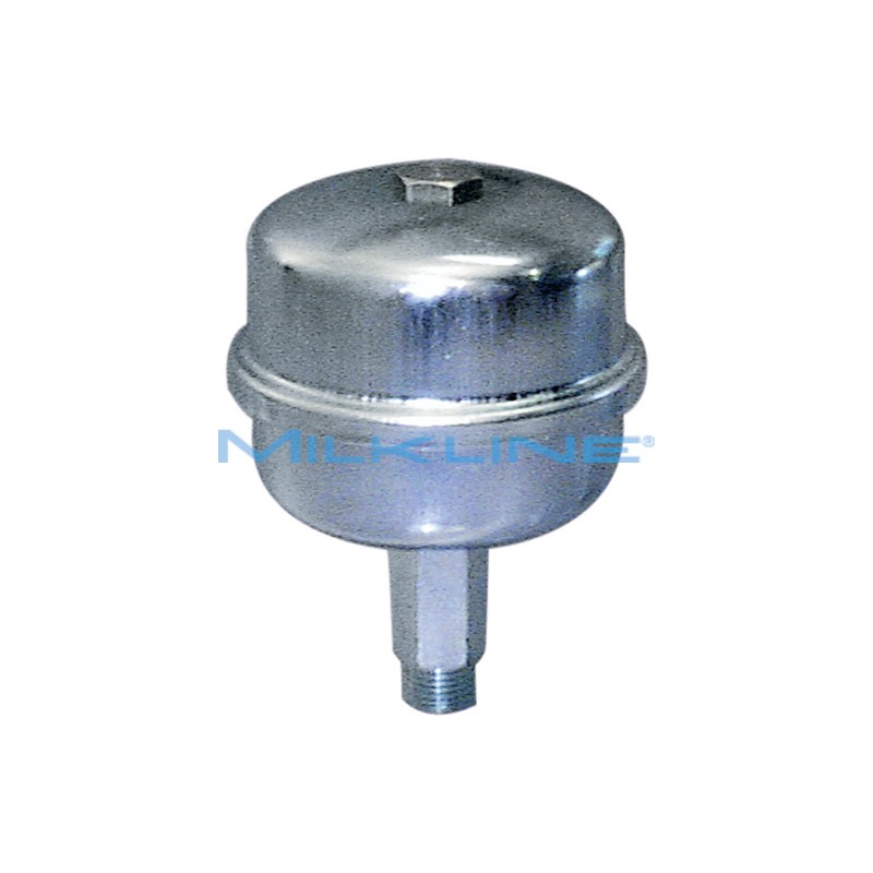 SILENCER 1/2"S GALVANIZED