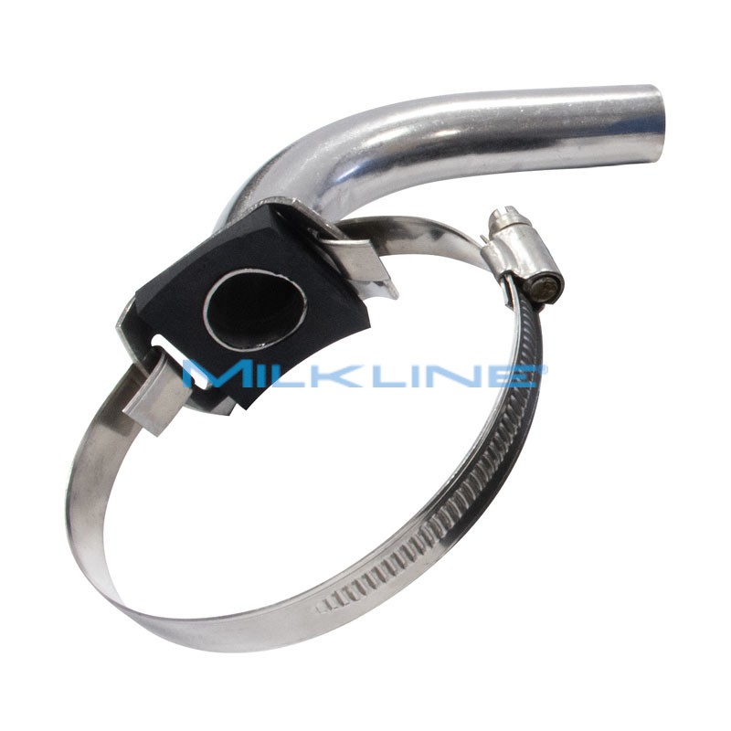 S/S 45° MILK INLET T62/83 F20/22 RIGHT