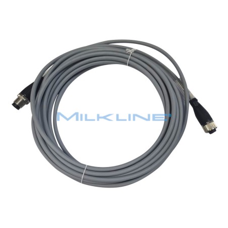 CONNECTOR/PLUG M12 - CABLEL 6M 4-PINS