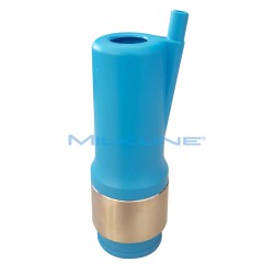 TRIANGULAR MILK SHELL WITH S/S RING 47X3X150 D.24