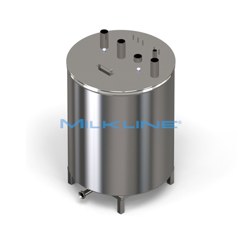 VASCA LAVAGGIO LT450 INOX Ø 800 U63 C/COP