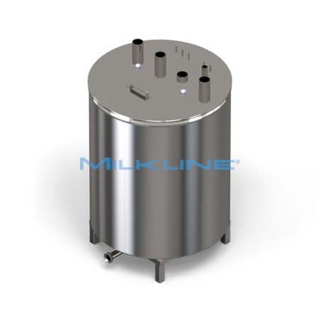 VASCA LAVAGGIO LT450 INOX Ø 800 U63 C/COP