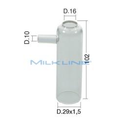 CANNELLO PICCOLO IN PLASTICA PER PECORE NZ 29X1,5X102 D.16