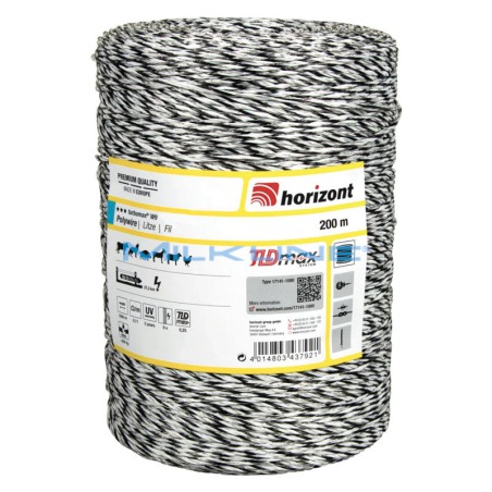 FILO TURBOMAX W9 TLD BIANCO/NERO MT200 - 9F
