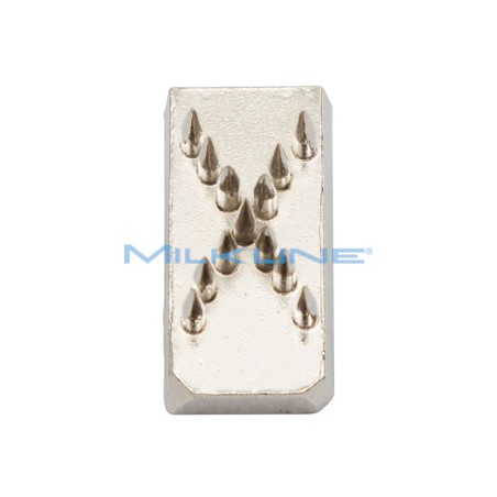 LETTERA X 7MM X PINZA TATUAGGI