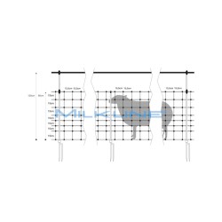 RETE ANTILUPO 90/120CM 2P 50MT