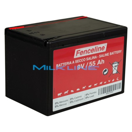 BATTERIA SALINA 9V-55Ah