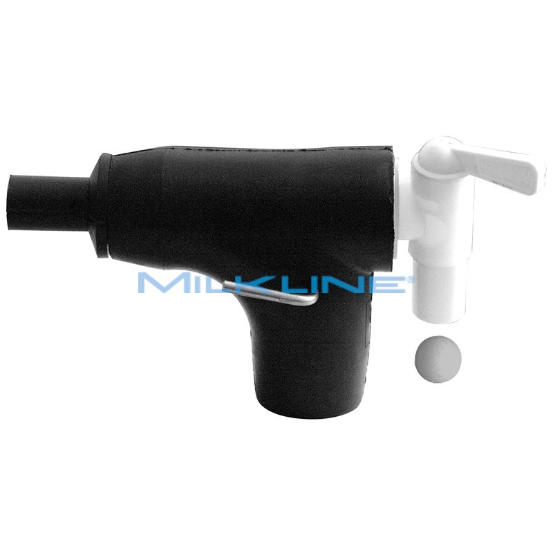 CURVED JAR DRAIN WITH SAMPLER KS 40X22